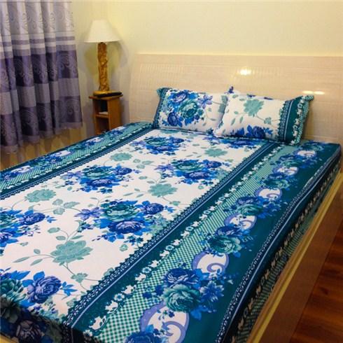 [HCM]Drap nệm thun lạnh (ga nệm thun lạnh) 1m2 x 2m VNK2 (Giao màu ngẫu nhiên)