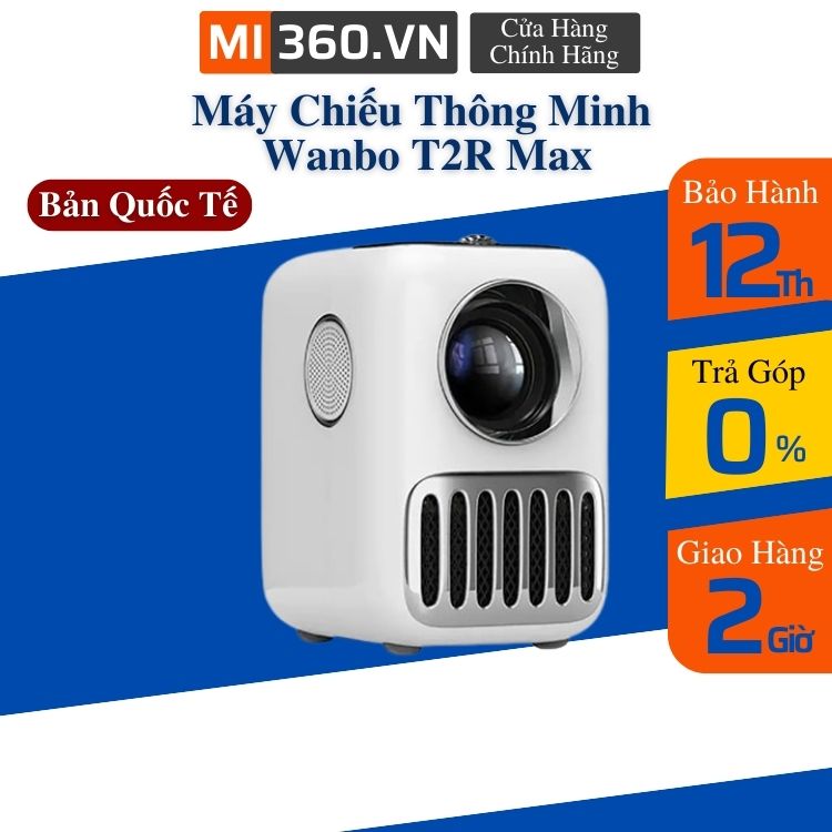 Mini Projector Wanbo T2R Max edition international warranty 12 months