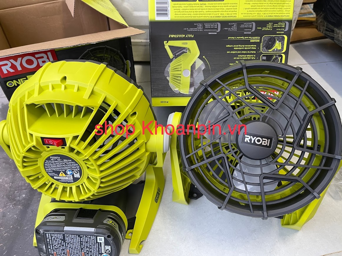 QUẠT RYOBI NEW 18V
