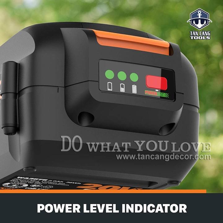 Pin Lithium Worx WA3553 20V 4Ampe