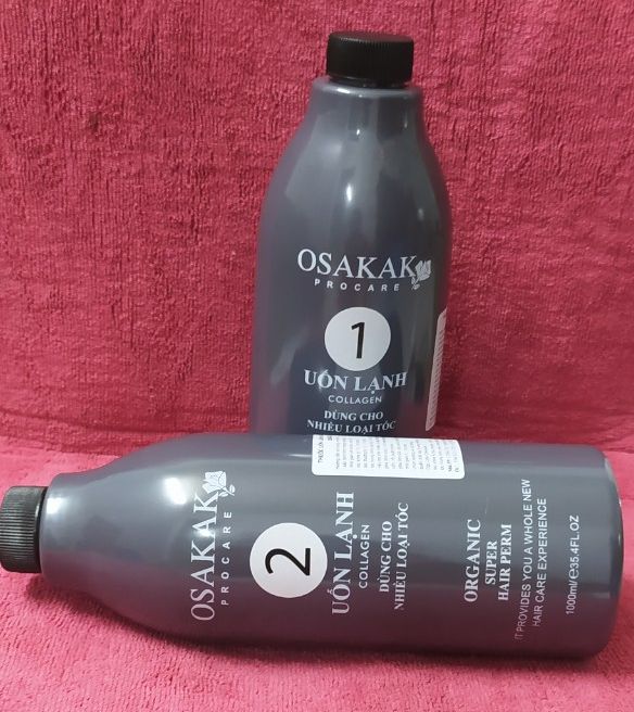 Uốn lạnh Osakak 1000ml (uốn số 1 + dập  số 2)