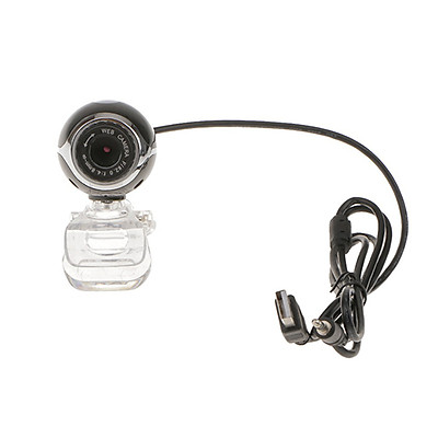 Camera Máy Vi Tính PC, Laptop- Webcam Tròn 480p Có Mic Full Box