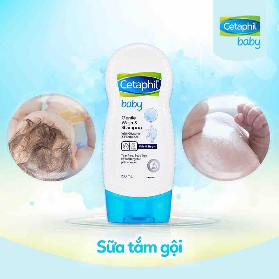 Sữa Tắm Gội Toàn Thân Cetaphil Baby Gentle Wash And Shampoo Siêu Ưu Đãi tại Lazada Sữa Tắm Gội Toàn Thân Cetaphil Baby Gentle Wash And Shampoo Siêu Ưu Đãi tại Lazada