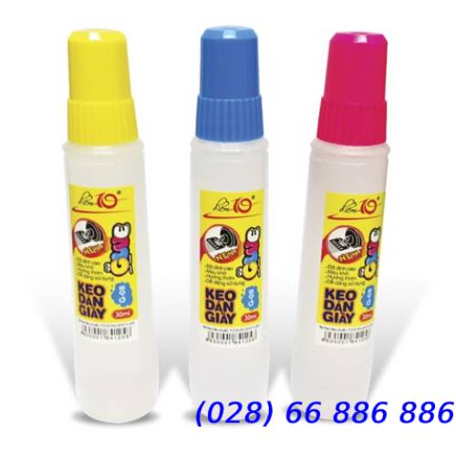COMBO ( 5 chai ) Keo nước dán giấy Thiên Long. Do VPP Hiếu Cường cung cấp