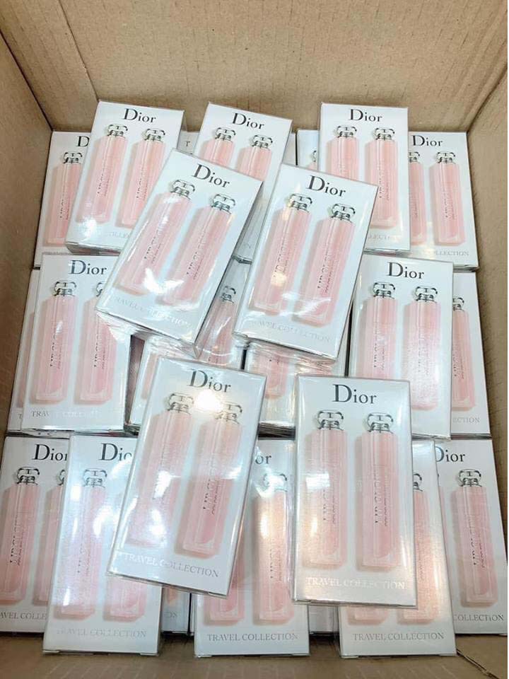 Set 2 Son Dưỡng Môi Dior 001, 004 Full Size