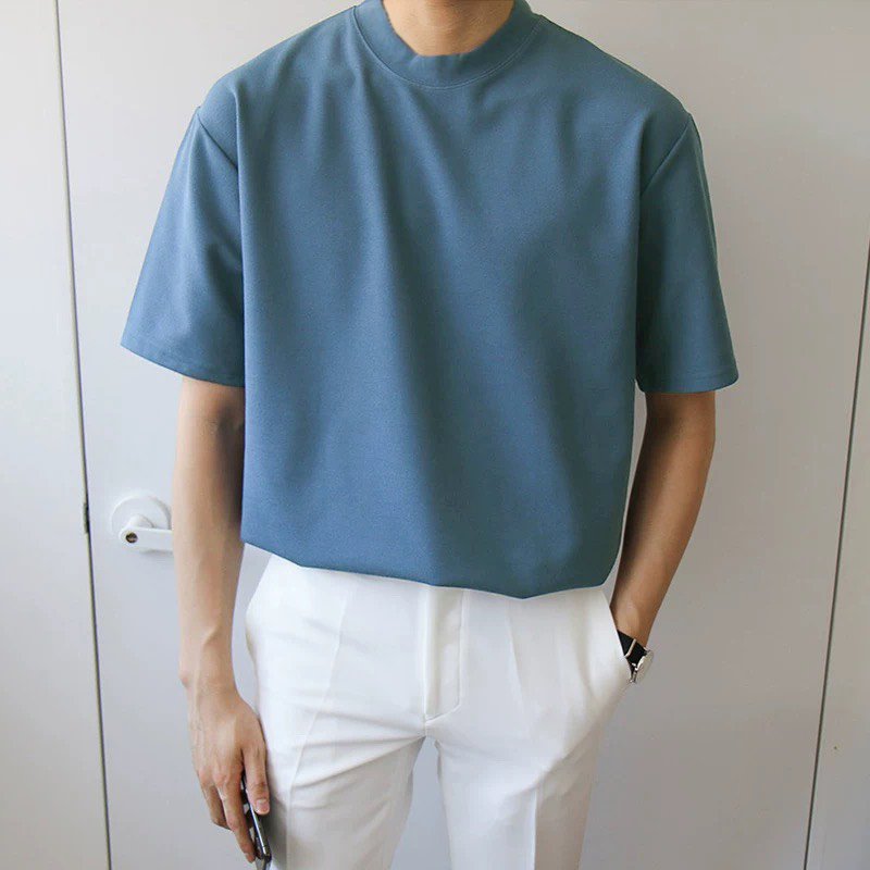 Áo thun Stee Cổ ôm CUDDLE CVC Unisex