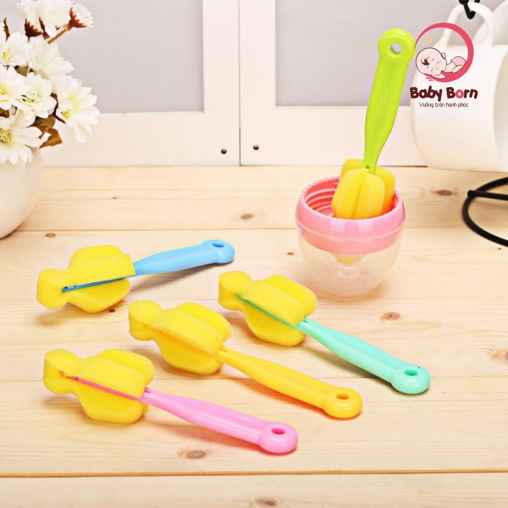 Chổi Cọ rửa núm ti bình sữa