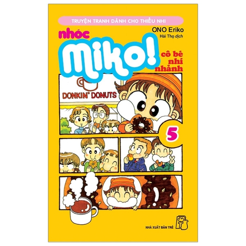 Fahasa - Nhóc Miko! Cô Bé Nhí Nhảnh - Tập 5 (Tái Bản 2020)