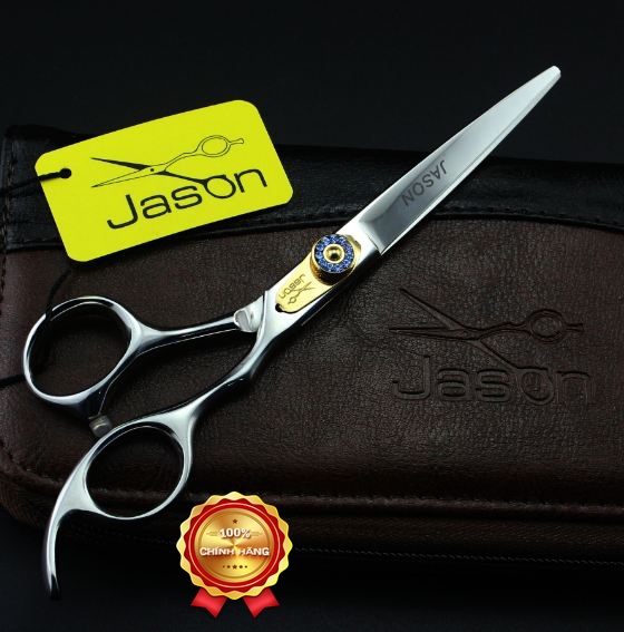 Bộ kéo cắt tóc JASON HA 04 (Tặng bao da và chỉnh kéo khi mua 2 cây )