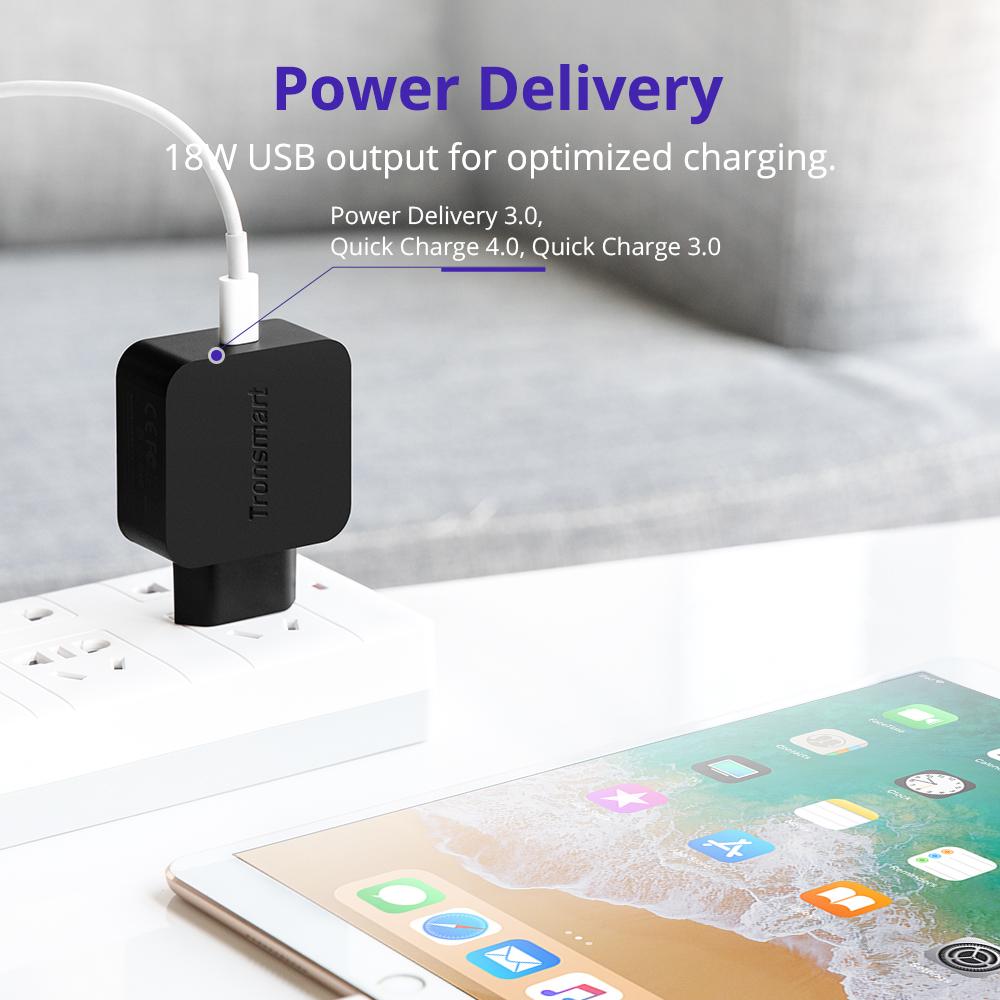 Sạc TRONSMART WCP01 USB-C Power Delivery 18w