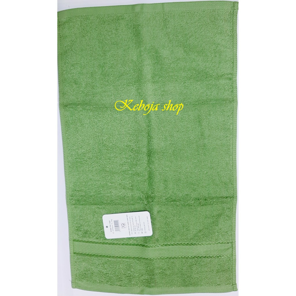 [HCM]Khăn mặt khăn cotton màu cao cấp 30x50cm KB068