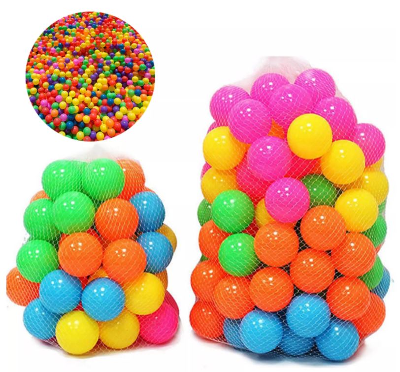 Combo 100 quả bóng nhiều màu