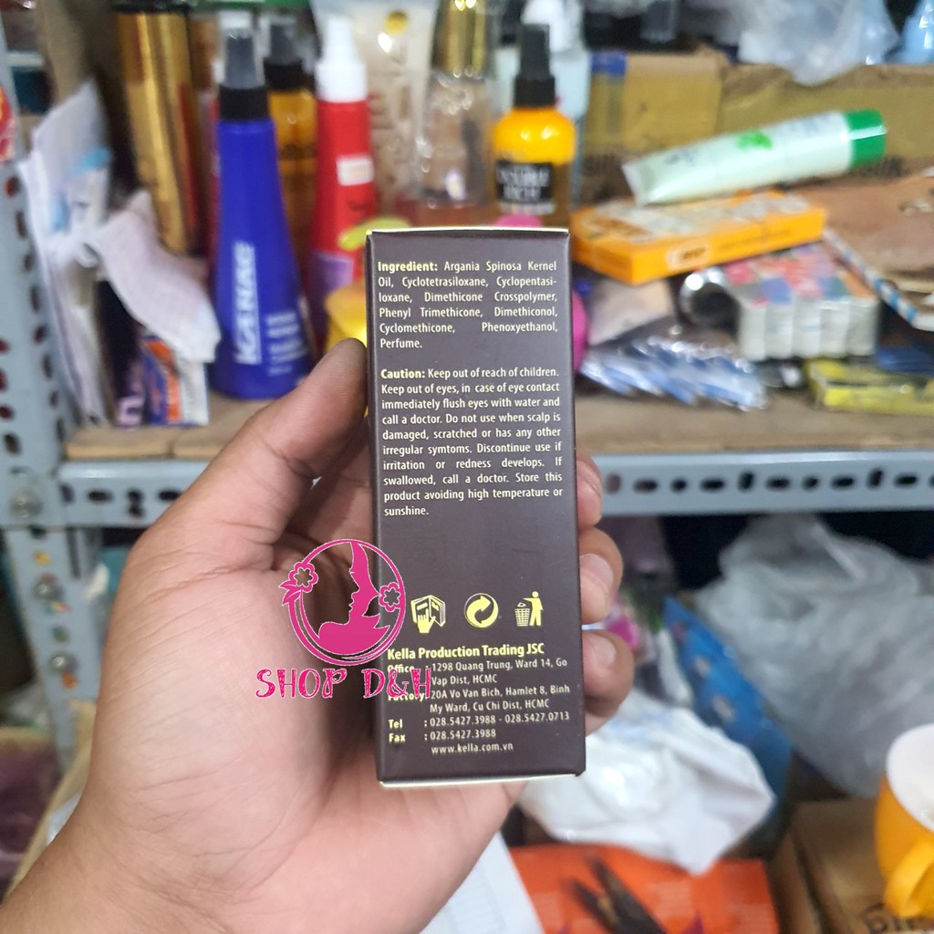 Serum Kella Phục Hồi Tóc Argan Oil - 30Ml