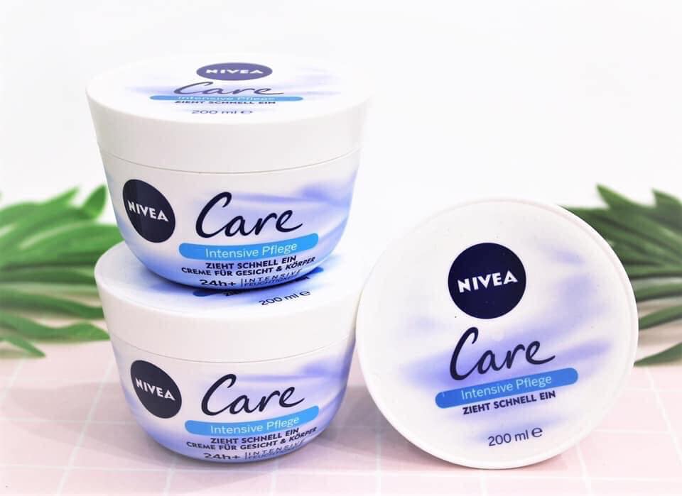 Kem dưỡng ẩm Nivea Care dung tích 200ml