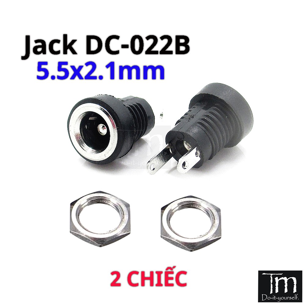 Jack nguồn dc-022b 5.5*2.1mm 5521
