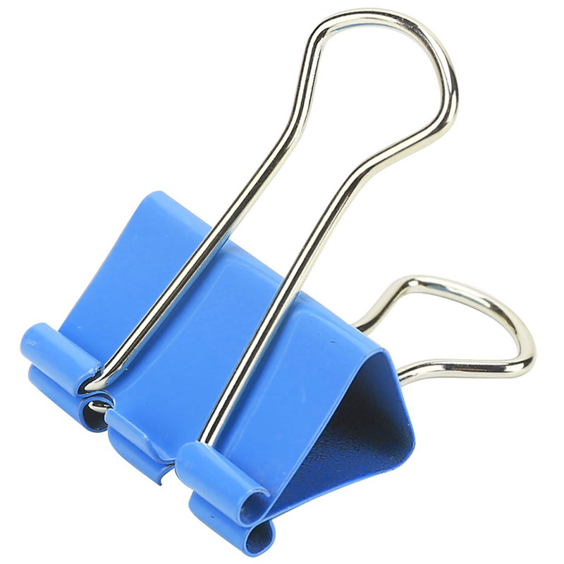 Kẹp bướm màu 25mm 8554 A (Deli)