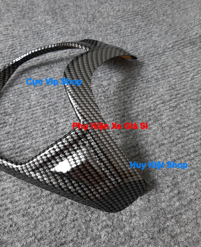 [HCM]Ốp Viền Đèn Pha Trước Vision 2014 - 2019 Carbon MS2376