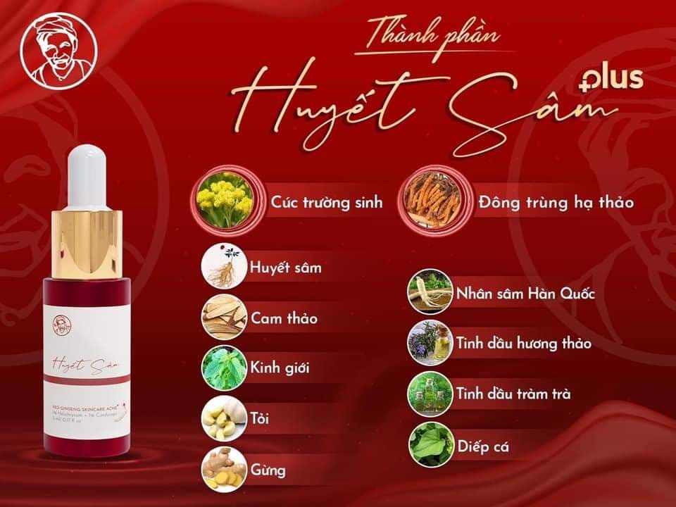 [MUA 1 TẶNG 1] Huyết Sâm Pluss Bà Lão Chính Hãng 100%