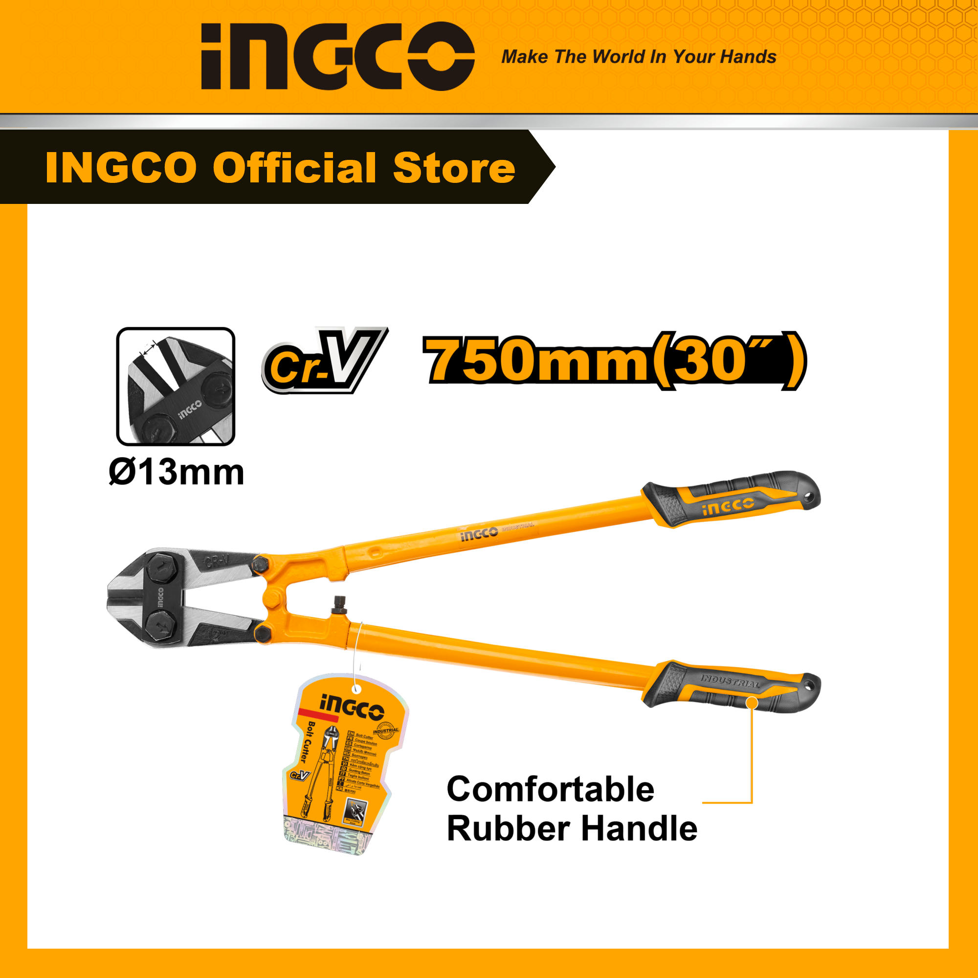 Kìm cộng lực 30 inch ingco hbc0830/hbc0836