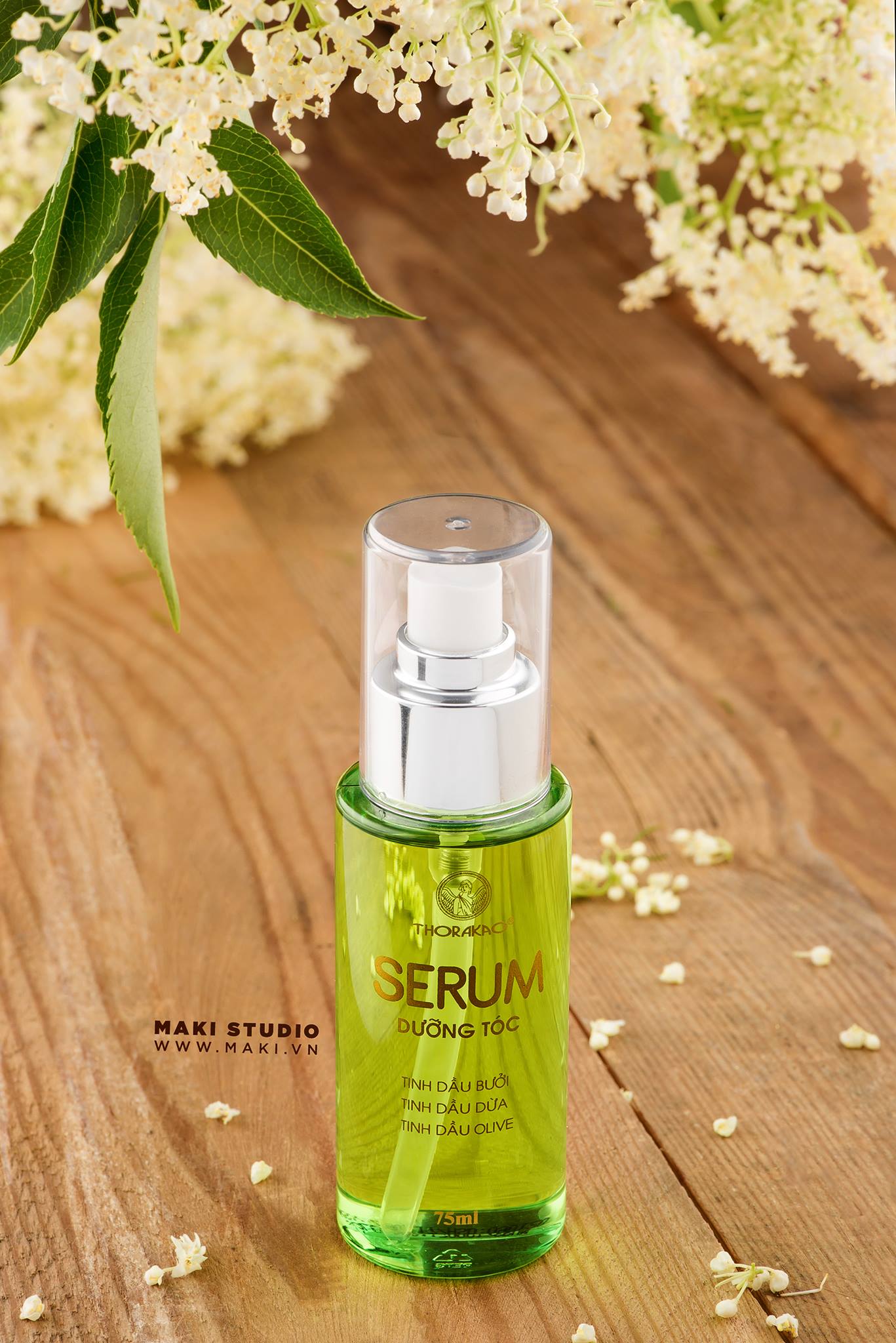 [HCM]Serum dưỡng tóc Thorakao 75ml (Bưởi Dầu Dừa Olive)