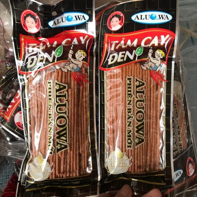 Combo 10 gói tăm cay đen