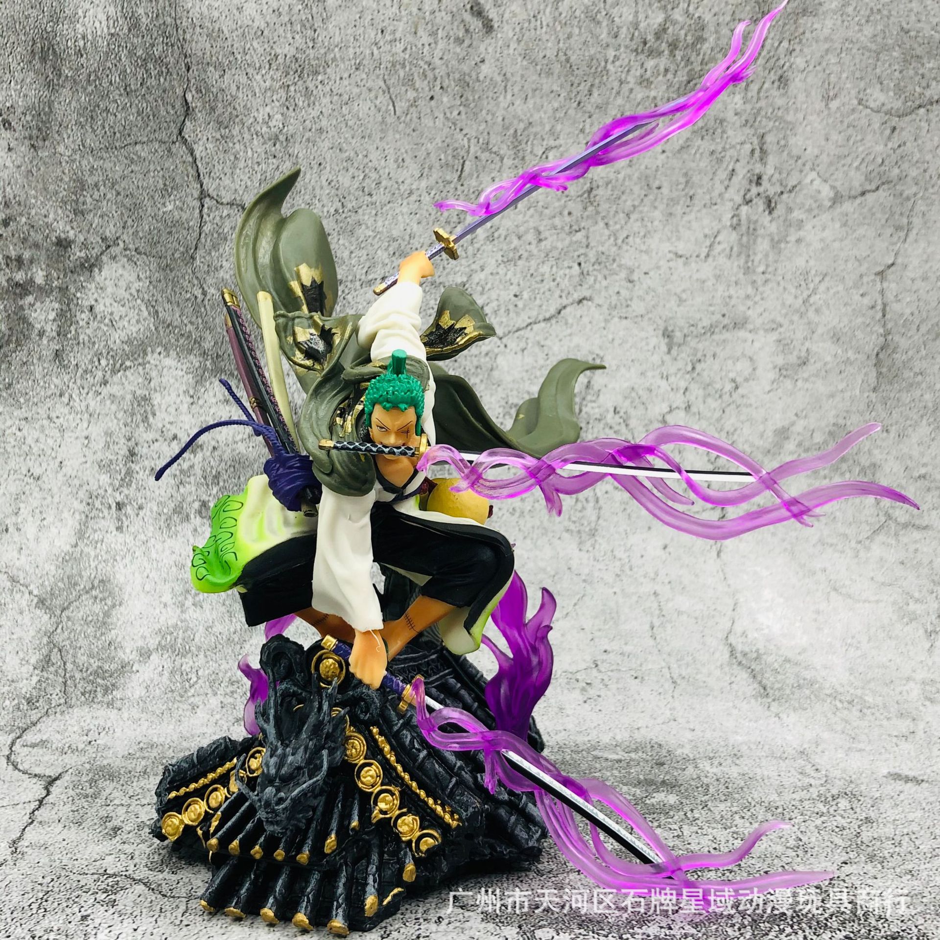 Tượng Roronoa Zoro art wano - One piece