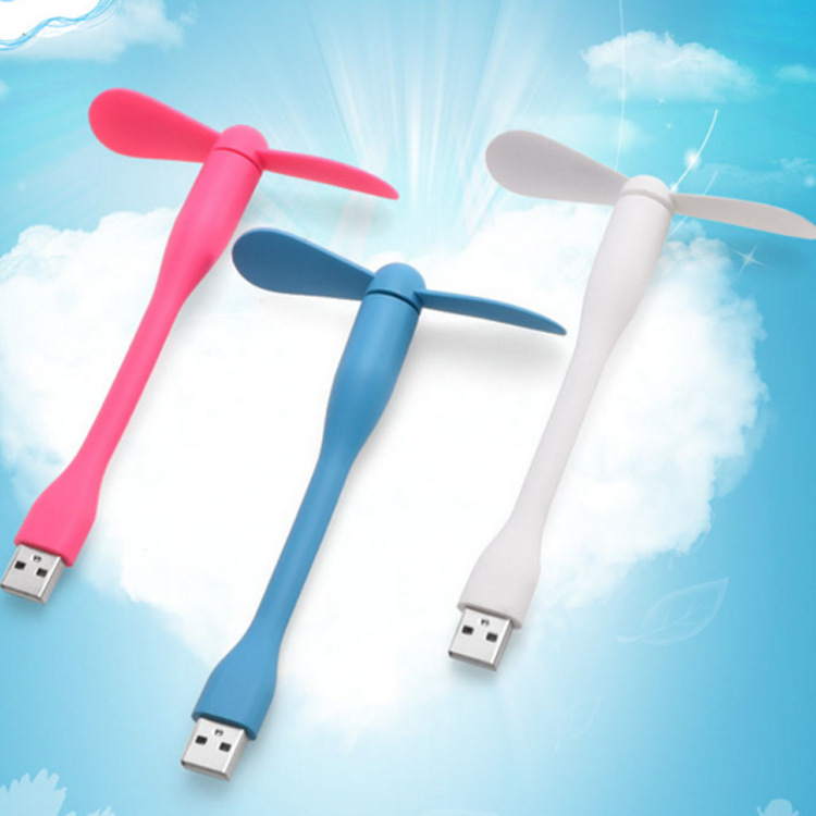 [HCM]Quạt USB Mini 2 Cánh Cắm Laptop Sạc Dự Phòng