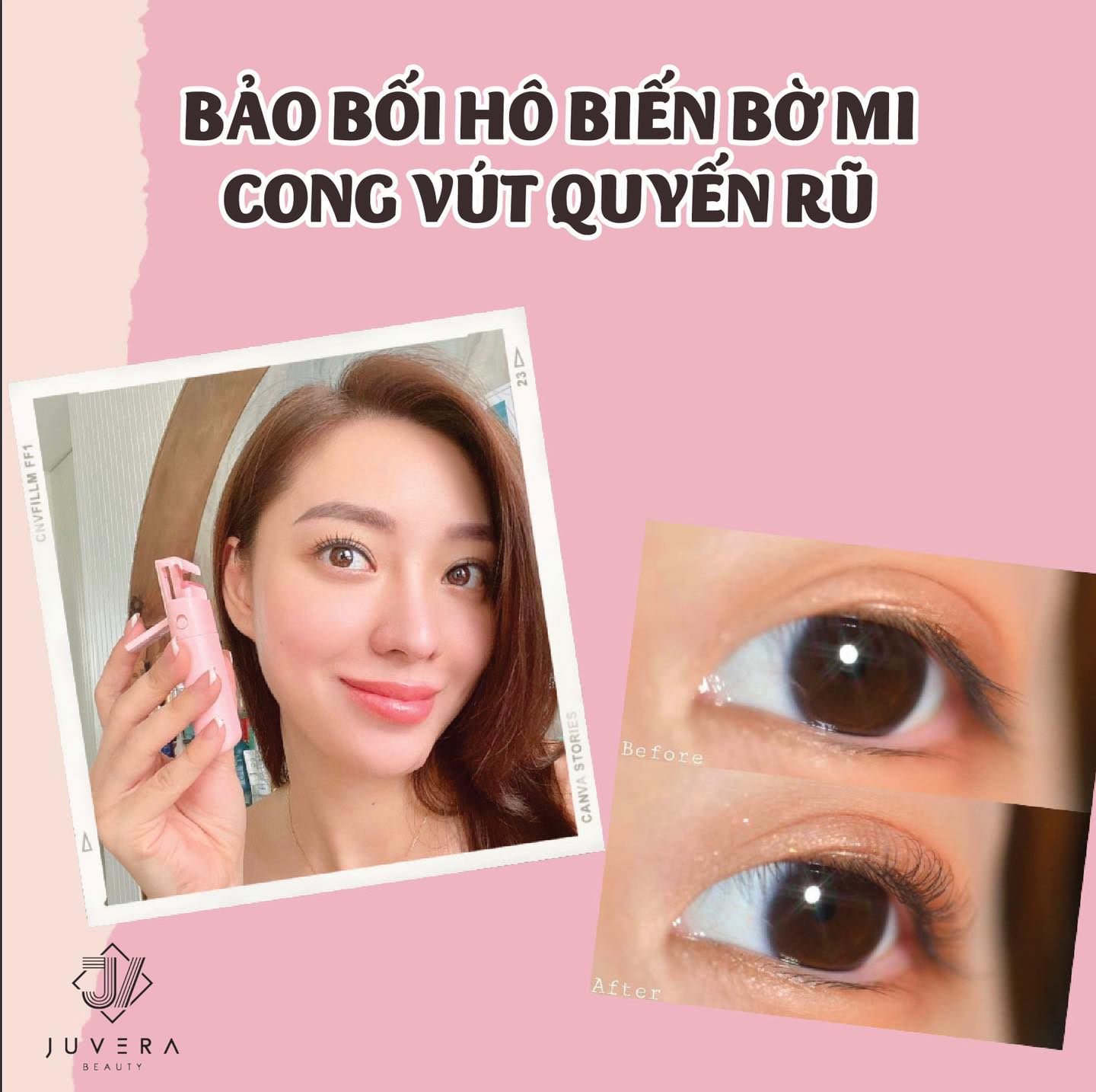 Máy uốn mi JUVERA