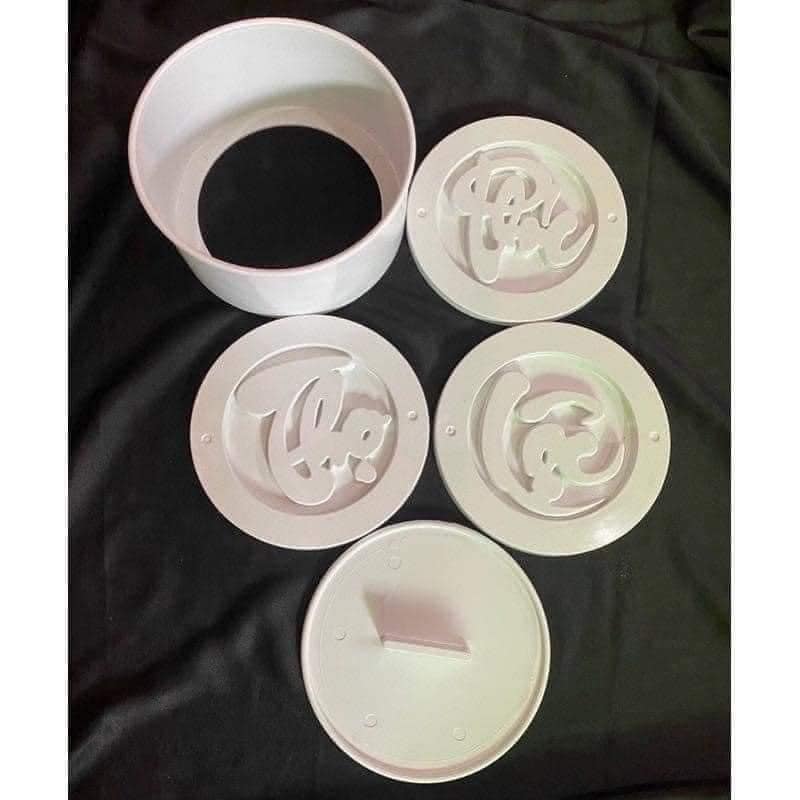 Combo bộ 3 khuôn xôi chữ Phúc - Lộc - Thọ