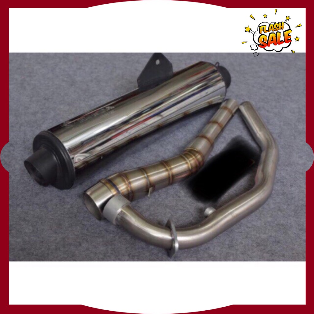 [HCM]Lon pô tăng Cbr Pxl Rl(Redleo) và cổ 2 khúc 304 cho xe Winner-Satria-Exciter-Wave-Sirus | full cổ đảm bảo thiết kế tinh xảo đến từng chi tiết lắp ráp chính xác hàng đúng như mô tả
