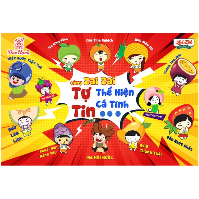 Kẹo Thạch Zai Zai Đức Hạnh 320g / 350g