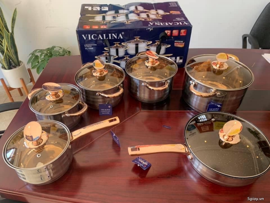 Bộ nồi Đức 6 chiếc xịn xò