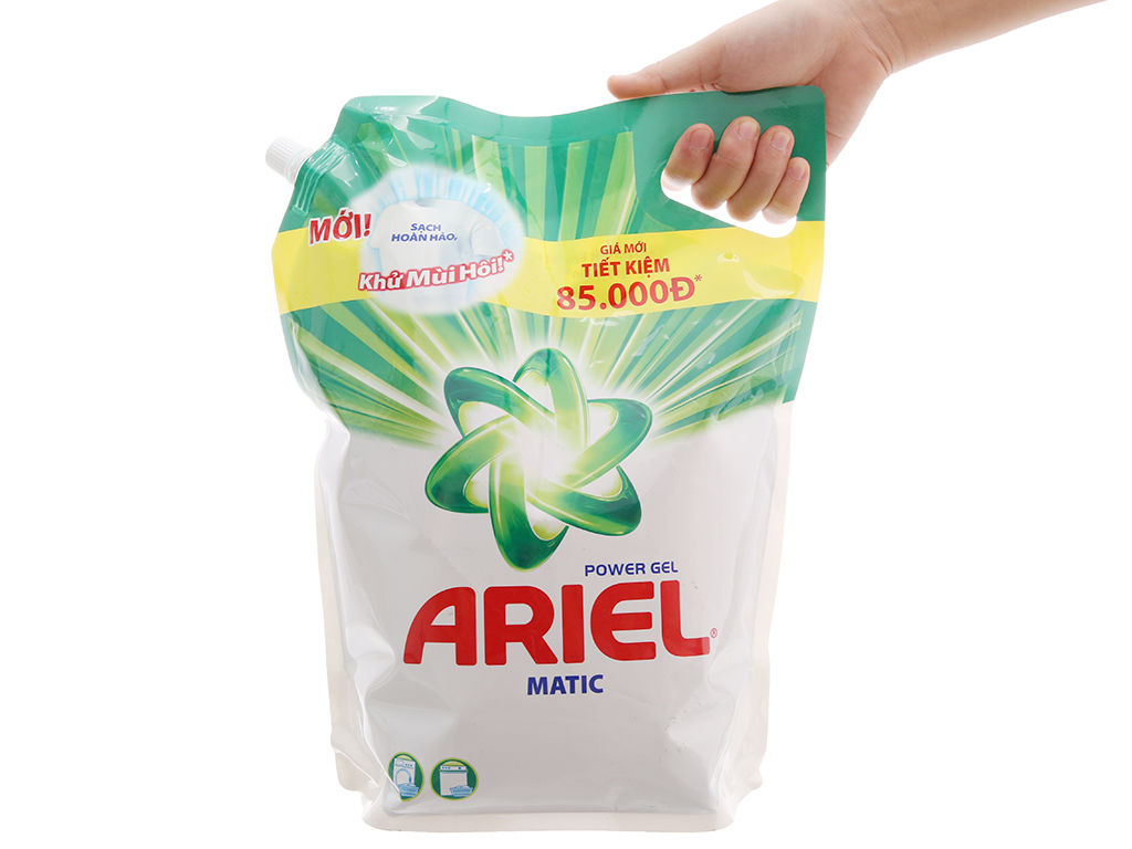 Nước giặt Ariel Matic túi 3.6 kg