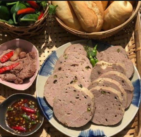 1kg chả lụa bò gân ốt xiêm xanh đặc biệt