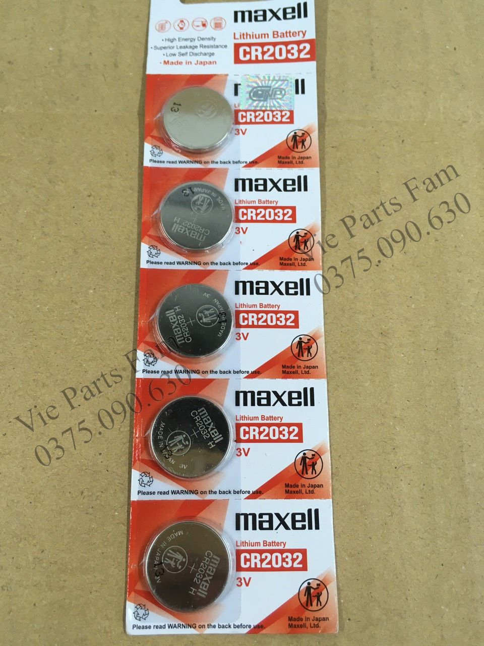 Pin remote Smarkey xe Honda (giá 1 cái)
