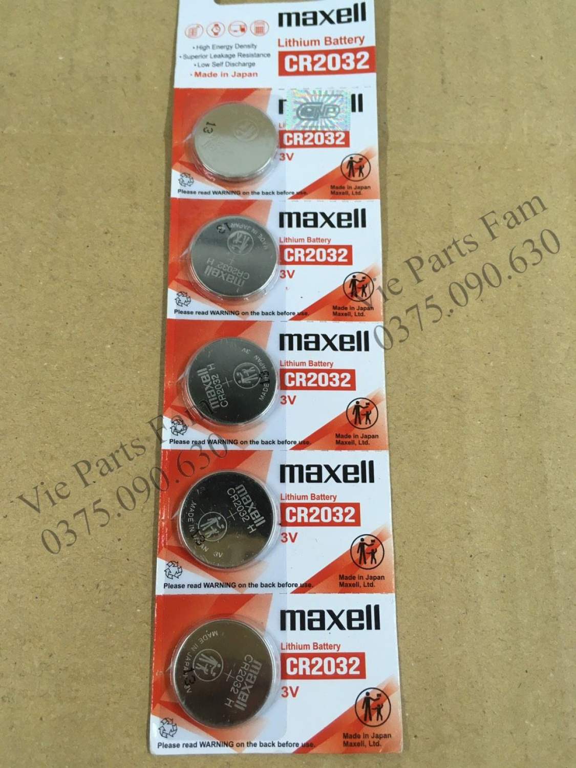 Pin remote Smarkey xe Honda (giá 1 cái)