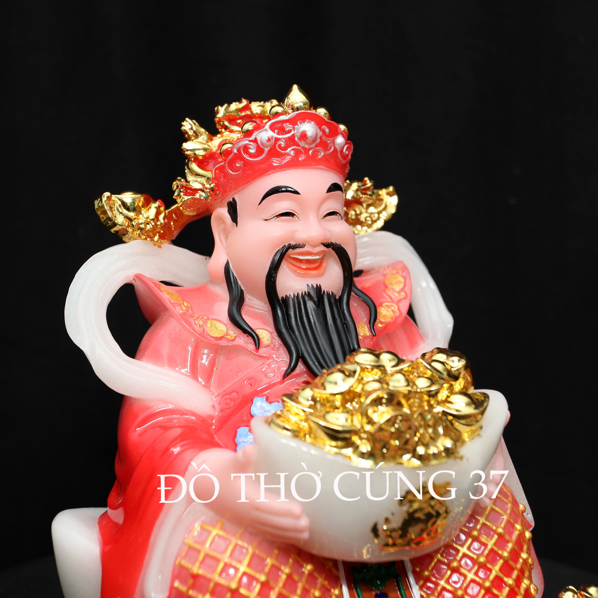 [ BỘ 3 ÔNG - CAO 20 CM ] THẦN TÀI +THỔ ĐỊA +THẦN TIỀN CHẤT LIỆU BỘT ĐÁ + COMPOSITE