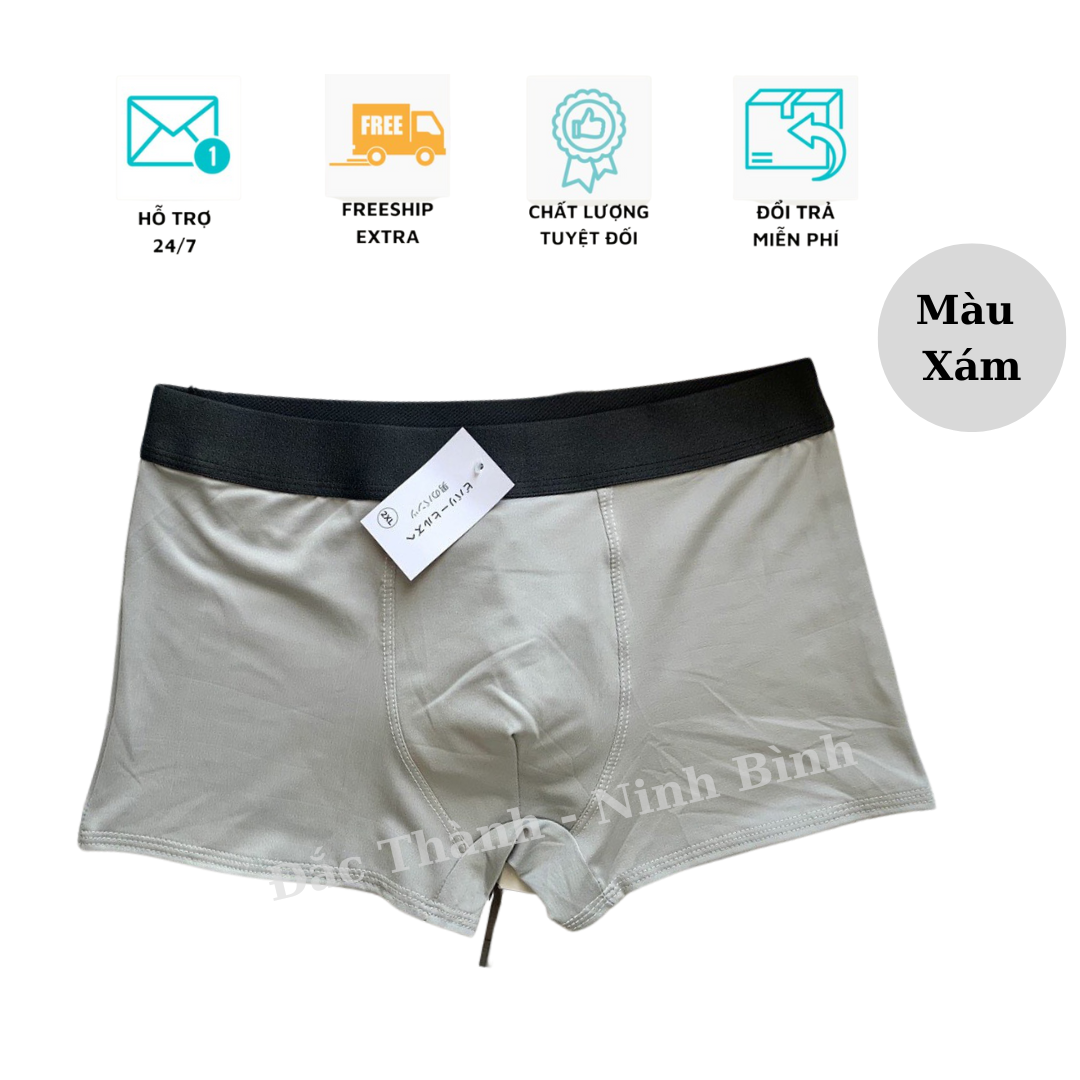 Quần sịp đùi nam chất cạp trơn co dãn 4 chiều