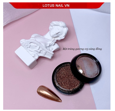 [Bột tráng gương] nail trang trí móng nhiều màu sắc