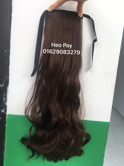 Tóc giả nữ đẹp ❤️💕 FREESHIP❤️💕 tóc cột xoăn 40cm,128