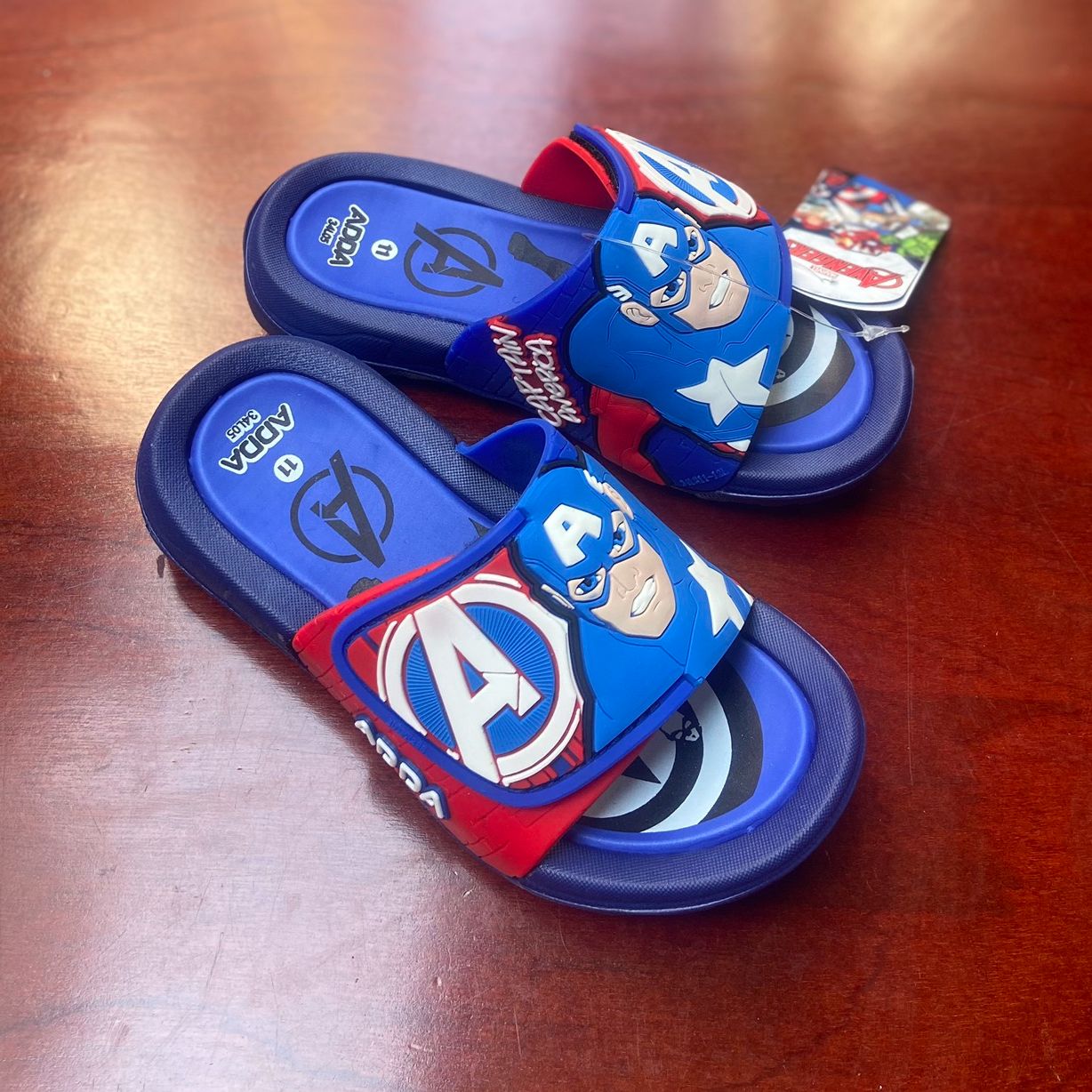 Dép Bé Trai Avengers Thái Lan ADDA 34L05