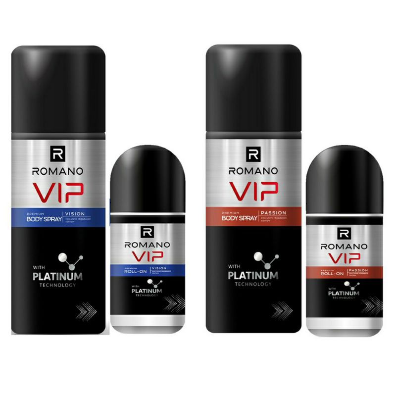 [HCM]Combo 1 xịt romano vip 150g và 1 lăn romano vip 50ml