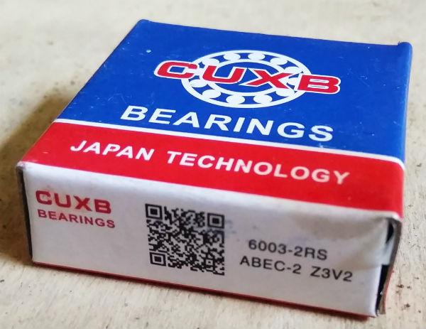 Vòng bi 6003-2RS CUXB (Gói sản phẩm 10 cái)