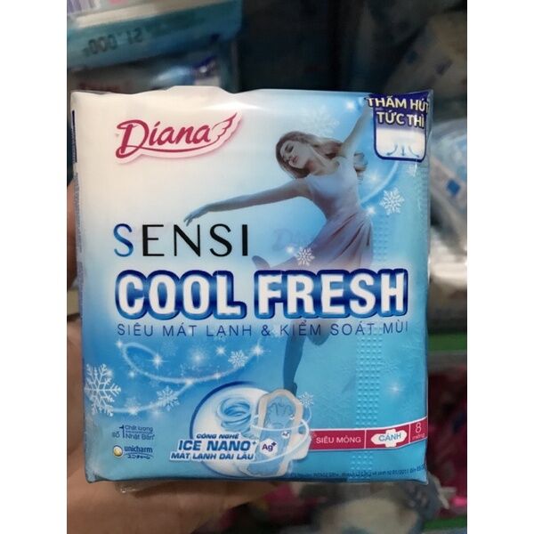 băng vệ sinh diana sensi gói  8 miếng