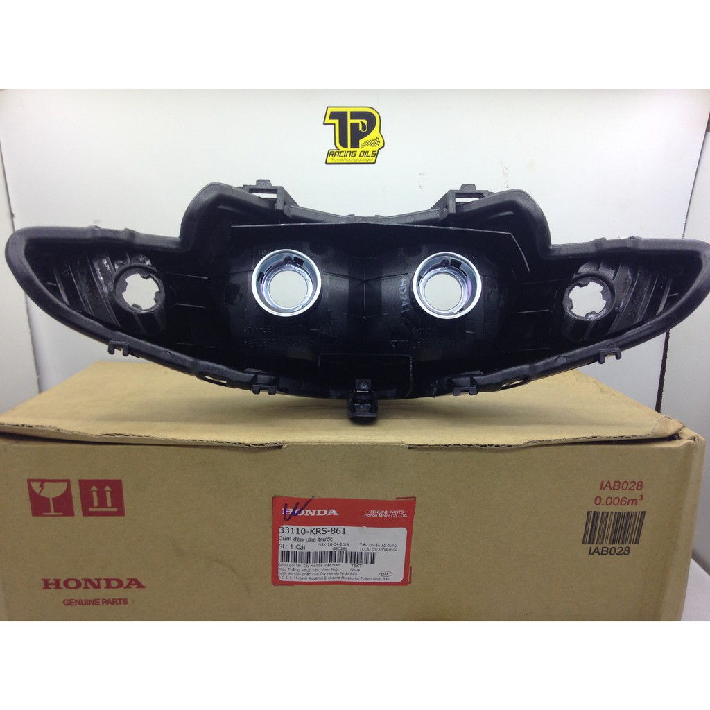 Pha đèn Wave 2 bóng chính hãng Honda