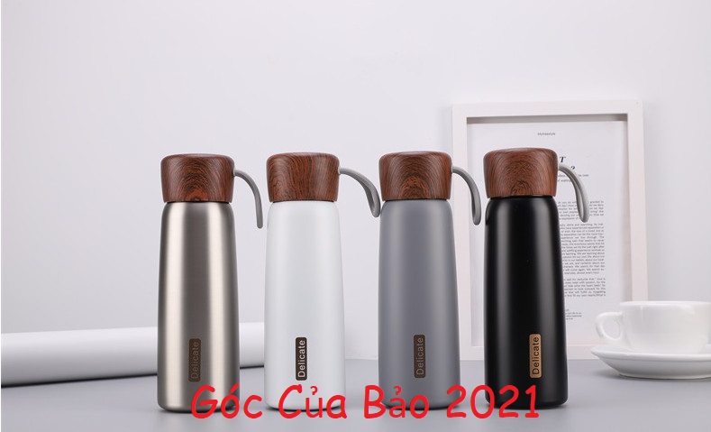 Bình giữ nhiệt nắp giả gỗ 500ml