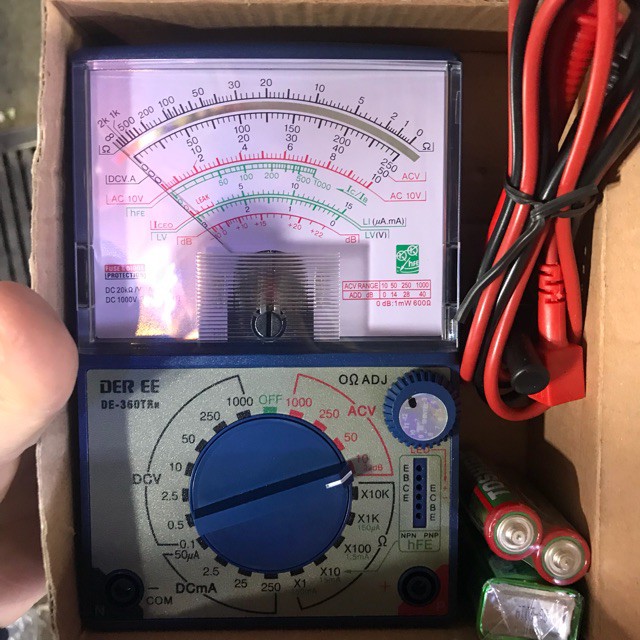 HOT-Đồng hồ vạn năng DE-360TR