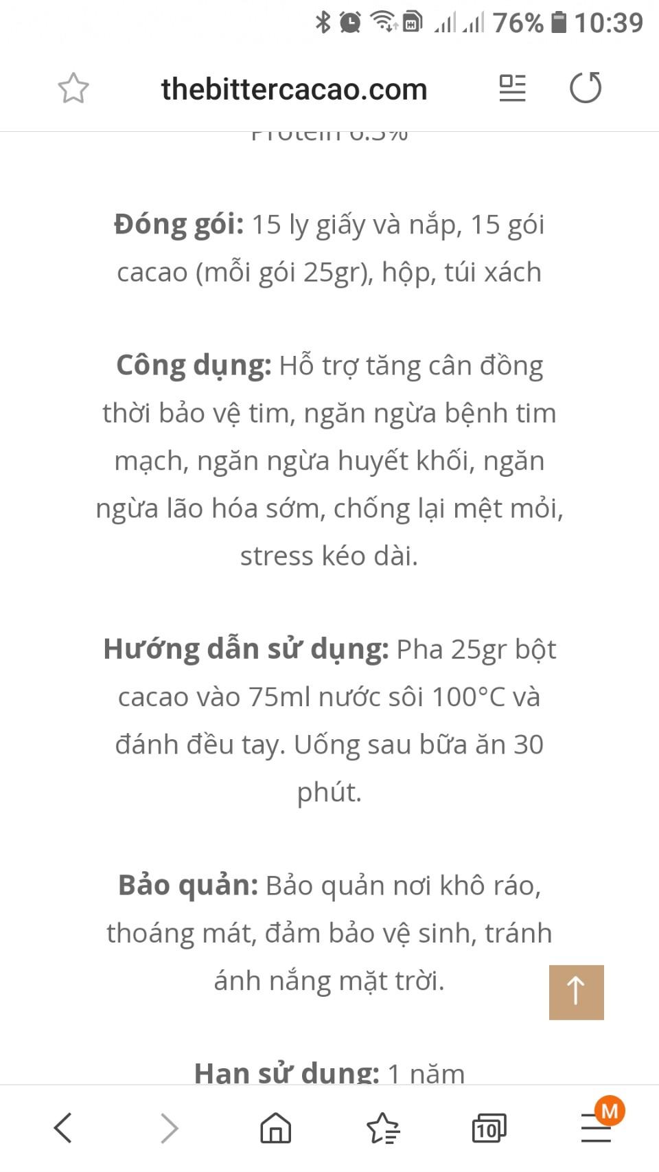 Bột cacao Tăng cân Nalee Choco 15 ngày