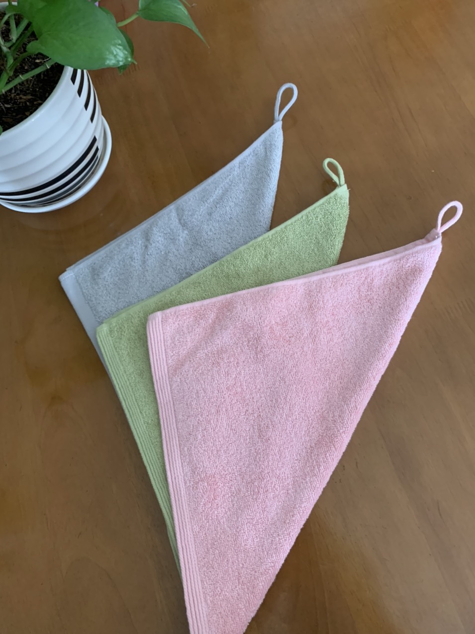 Khăn bếp - Khăn tay móc treo 100% Cotton (30*30cm)
