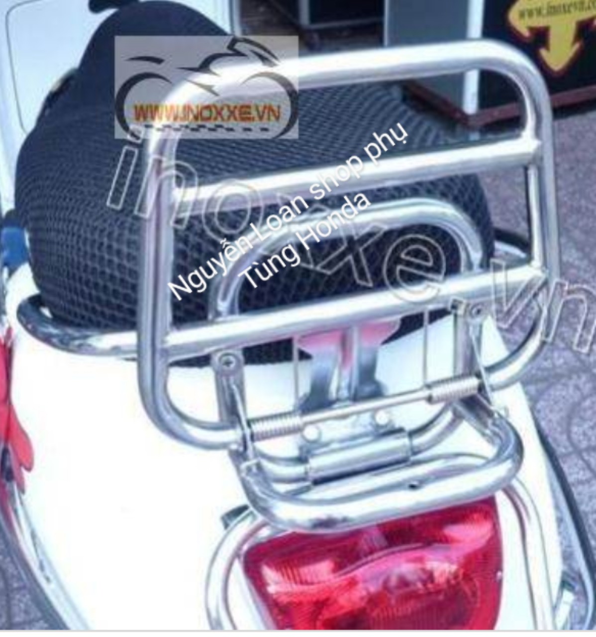 BAGA SAU INOX CÓ  QUAI VESPA LX